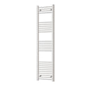 Zennor - White Heated Towel Rail - H1600mm x W400mm - Straight