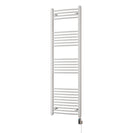 Zennor - White Electric Towel Rail H1600mm x W500mm Curved 600w Thermostatic WIFI