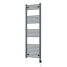 Zennor - Anthracite Electric Towel Rail H1600mm x W500mm Straight 600w Thermostatic WIFI