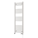 Zennor - White Dual Fuel Towel Rail H1600mm x W500mm Standard - Straight
