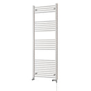 Zennor - White Dual Fuel Towel Rail H1600mm x W600mm Standard - Straight