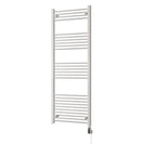Zennor - White Electric Towel Rail H1600mm x W600mm Straight 800w Thermostatic WIFI