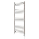 Zennor - White Electric Towel Rail H1600mm x W600mm Straight 800w Thermostatic