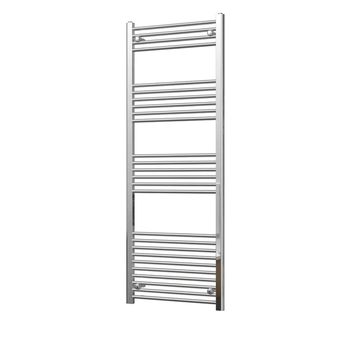 Zennor - Chrome Heated Towel Rail - H1600mm x W600mm - Straight