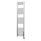 Zennor - Chrome Electric Towel Rail H1800mm x W400mm Straight 400w Thermostatic WIFI