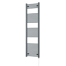 Zennor - Anthracite Electric Towel Rail H1800mm x W500mm Straight 700w Standard