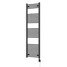Zennor - Black Electric Towel Rail H1800mm x W500mm Straight 600w Thermostatic WIFI
