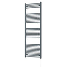 Zennor - Anthracite Electric Towel Rail H1800mm x W600mm Curved 600w Standard