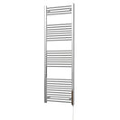 Zennor - Chrome Electric Towel Rail H1800mm x W600mm Straight 500w Standard