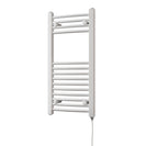Zennor - White Electric Towel Rail H800mm x W400mm Curved 200w Standard