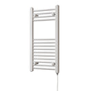 Zennor - White Electric Towel Rail H800mm x W400mm Straight 200w Standard