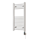 Zennor - White Electric Towel Rail H800mm x W400mm Straight 300w Thermostatic WIFI