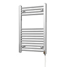 Zennor - Chrome Electric Towel Rail H800mm x W500mm Straight 200w Standard