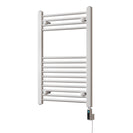 Zennor - White Electric Towel Rail H800mm x W500mm Straight 300w Thermostatic WIFI