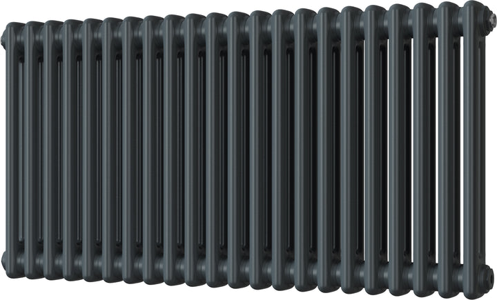 Alpha - Anthracite Column Radiator H500mm x W988mm 2 Column