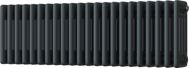 Alpha - Anthracite Column Radiator H300mm x W988mm 4 Column