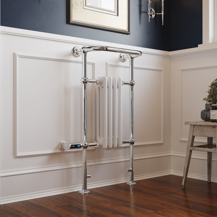 Arundel - Traditional Electric Towel Rail H963mm x W493mm 300w Thermostatic WIFI