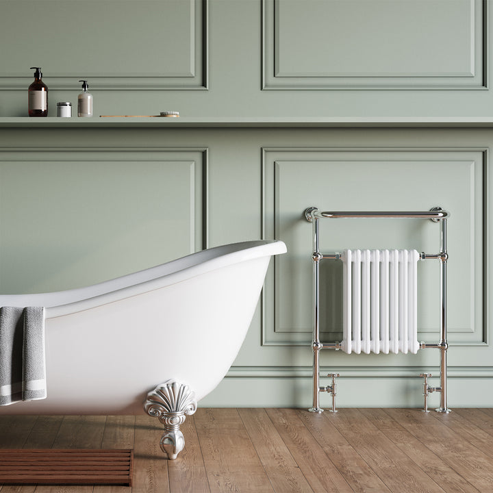 Arundel - Traditional Towel Radiator - H963mm x W673mm - Floor Standing