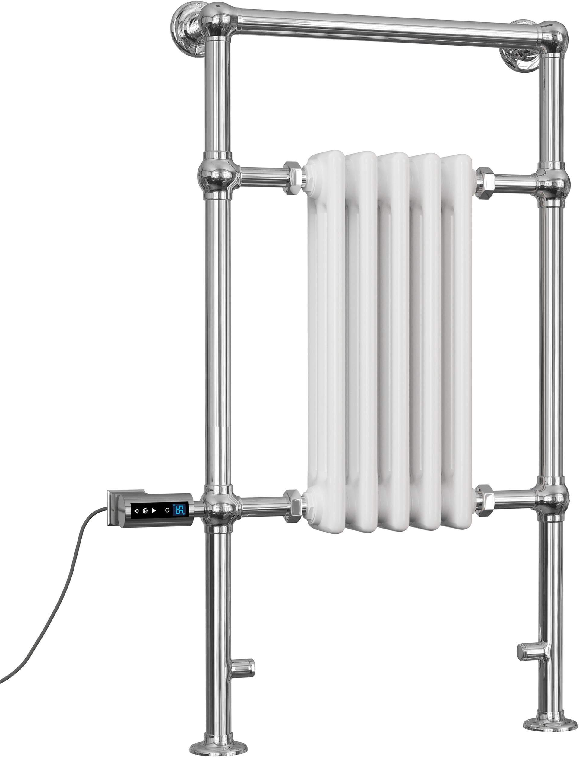 Adisham - Traditional Electric Towel Rail H963mm x W538mm 400w Thermostatic WIFI