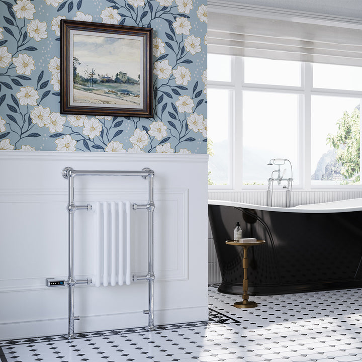 Adisham - Traditional Electric Towel Rail H963mm x W538mm 400w Thermostatic WIFI