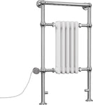 Adisham - Traditional Electric Towel Rail H963mm x W538mm 400w Thermostatic