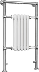 Adisham - Traditional Towel Radiator - H963mm x W538mm - Floor Standing