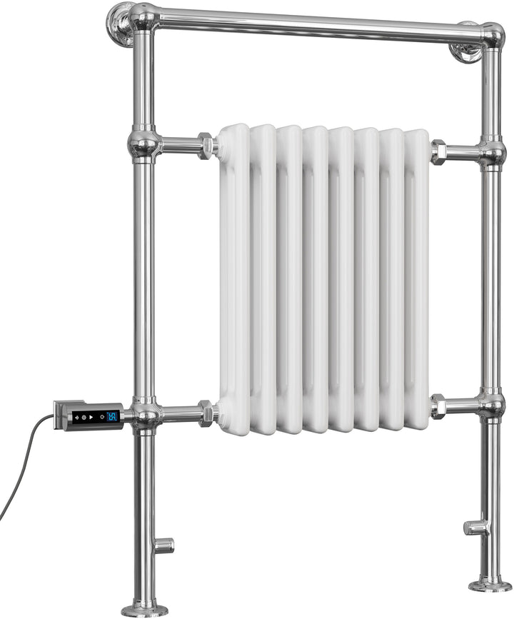 Adisham - Traditional Electric Towel Rail H963mm x W673mm 600w Thermostatic WIFI