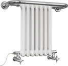 Aydon - Traditional Dual Fuel Towel Rail H491mm x W623mm Standard - Wall Mounted