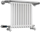 Aydon - Traditional Dual Fuel Towel Rail H491mm x W741mm Thermostatic WIFI - Wall Mounted
