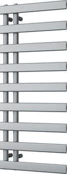Agar - Silver Towel Radiator - H1156mm x W500mm