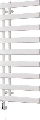 Agar - White Electric Towel Rail H1156mm x W500mm 500w Thermostatic WIFI