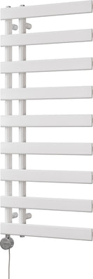 Agar - White Electric Towel Rail H1156mm x W500mm 500w Thermostatic