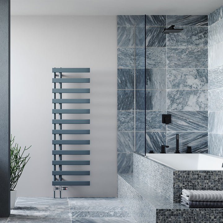 Agar - Anthracite Towel Radiator - H1564mm x W500mm