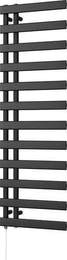 Agar - Black Electric Towel Rail H1564mm x W500mm 600w Standard