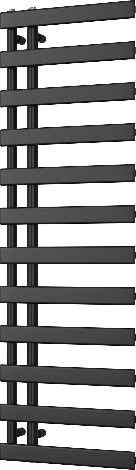 Agar - Black Towel Radiator - H1564mm x W500mm