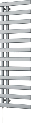 Agar - Silver Electric Towel Rail H1564mm x W500mm 600w Standard