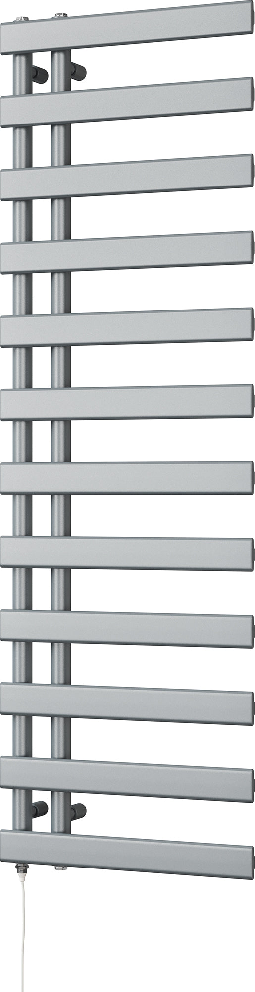 Agar - Silver Electric Towel Rail H1564mm x W500mm 600w Standard