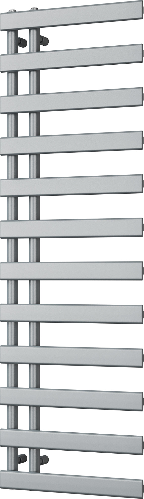 Agar - Silver Towel Radiator - H1564mm x W500mm