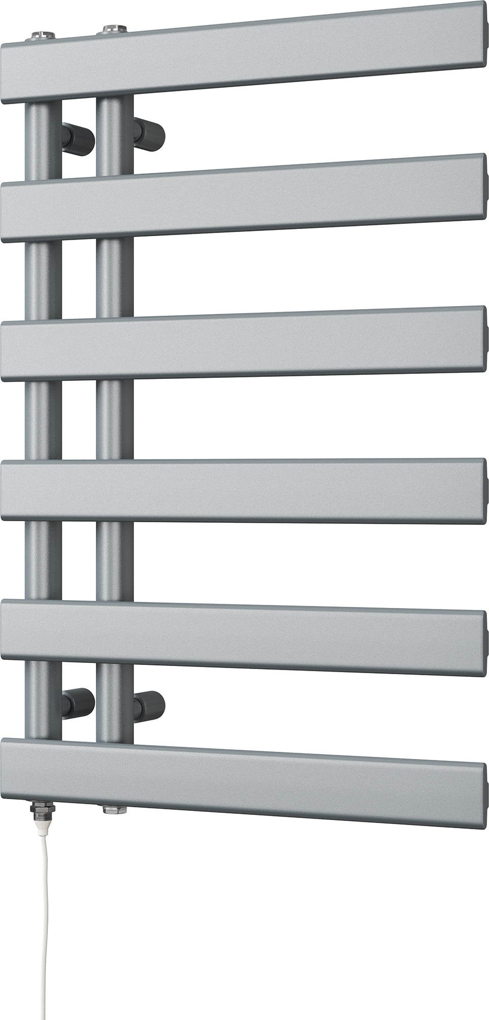 Agar - Silver Electric Towel Rail H748mm x W500mm 300w Standard