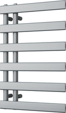 Agar - Silver Towel Radiator - H748mm x W500mm