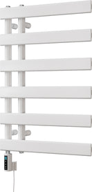 Agar - White Electric Towel Rail H748mm x W500mm 300w Thermostatic WIFI
