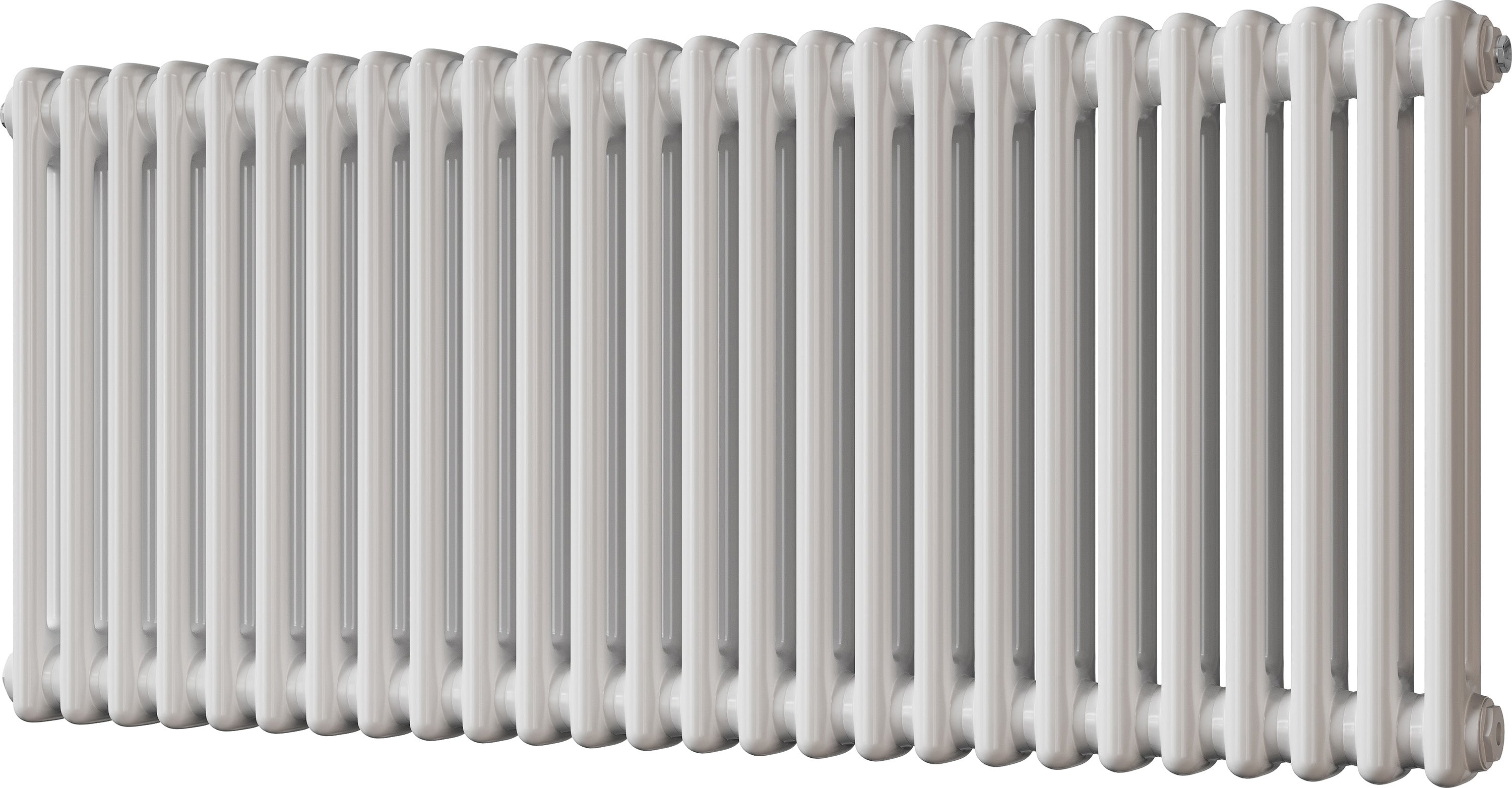 Alpha - White Column Radiator H500mm x W1164mm 2 Column