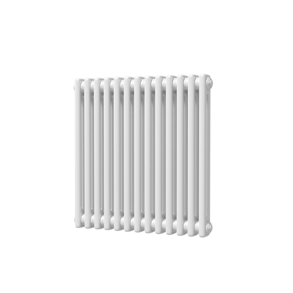 Laser Klassic - White 2 Column Radiator H600mm x W650mm