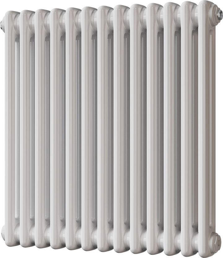 Alpha - White Column Radiator H600mm x W592mm 2 Column