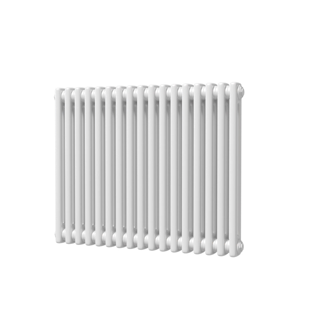 Laser Klassic - White 2 Column Radiator H600mm x W830mm