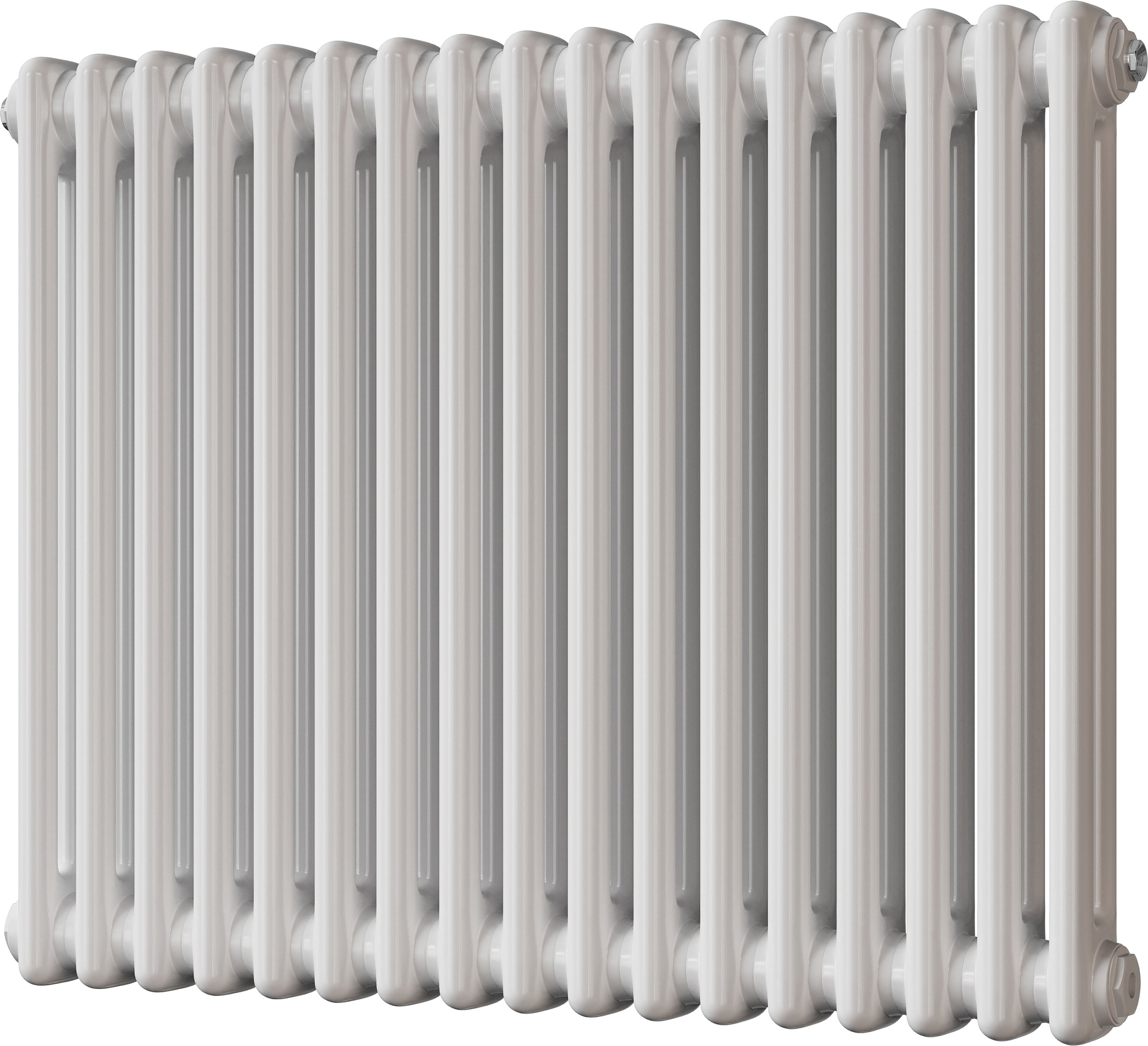 Alpha - White Column Radiator H600mm x W768mm 2 Column