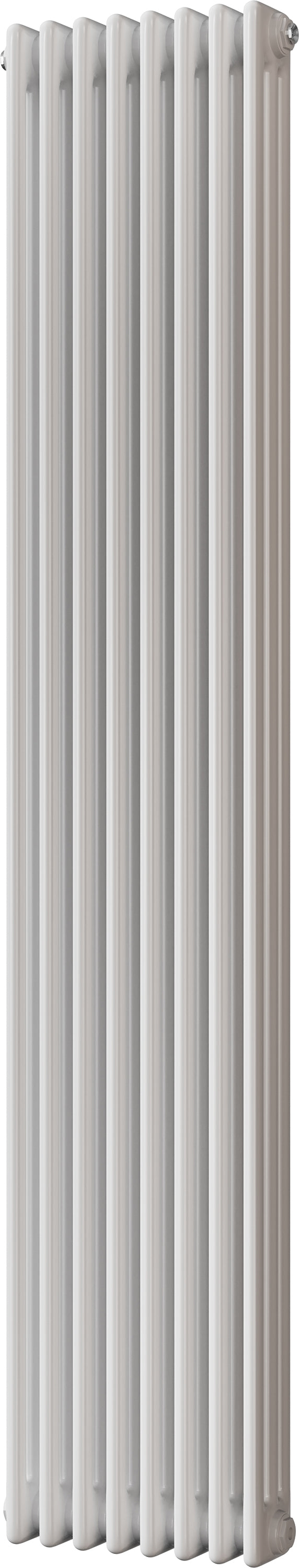 Alpha - White Vertical Column Radiator H1800mm x W376mm 3 Column