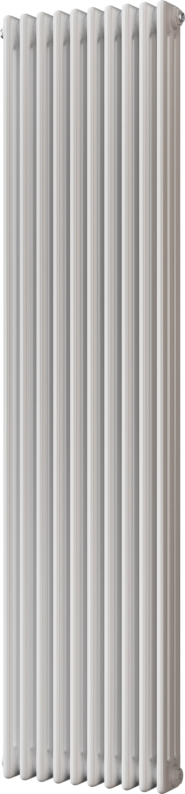 Alpha - White Vertical Column Radiator H1800mm x W465mm 3 Column