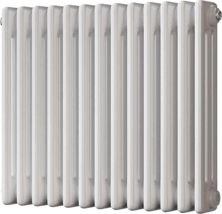 Alpha - White Column Radiator H500mm x W599mm 3 Column