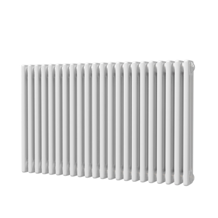 Laser Klassic - White 3 Column Radiator H600mm x W1010mm